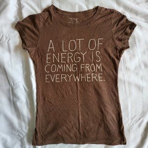 Brown American Eagle XS T-Shirt